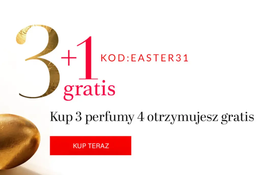 Wszystkie perfumy w promocji 3+1 w Paryskie Perfumy