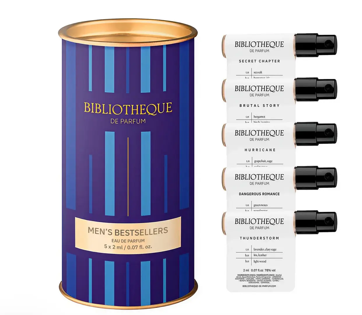 Zamów próbki zapachów i wybierz swój ulubiony w Bibliotheque