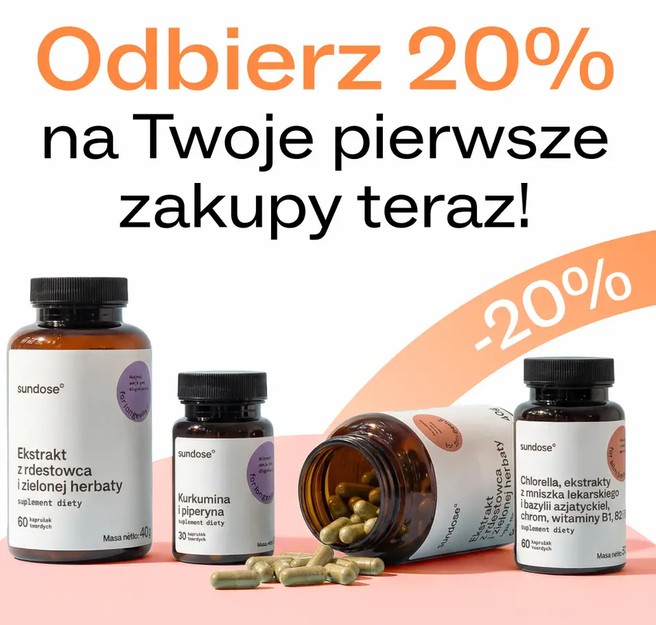 Zapisz się do newslettera i odbierz 20% na Twoje pierwsze zakupy!