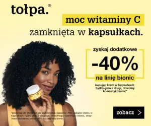 Cała linia kosmetyków Bionic 40% taniej w Tołpa