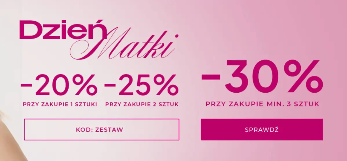 Dzień Matki: rabat do 30% z kodem Briju
