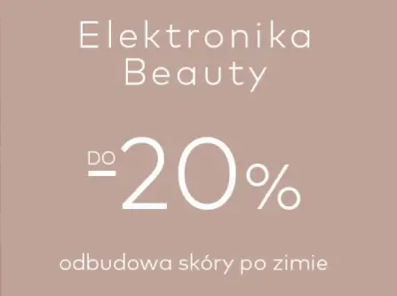Elektronika Beauty do -20% w ofercie promocyjnej Aelia.pl
