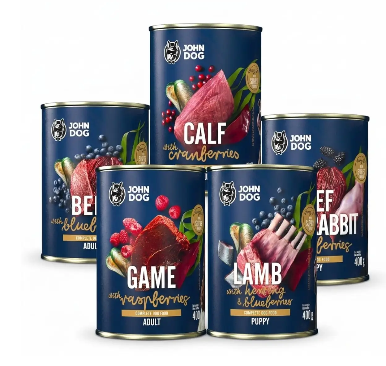 Karma John Dog Berry 10% taniej