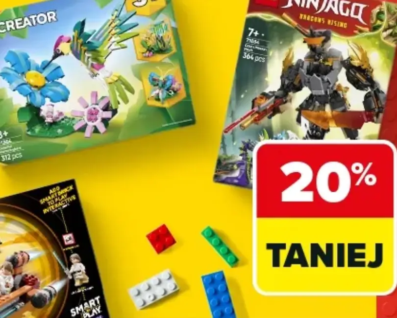 Klocki Lego 20% taniej w Carrefour