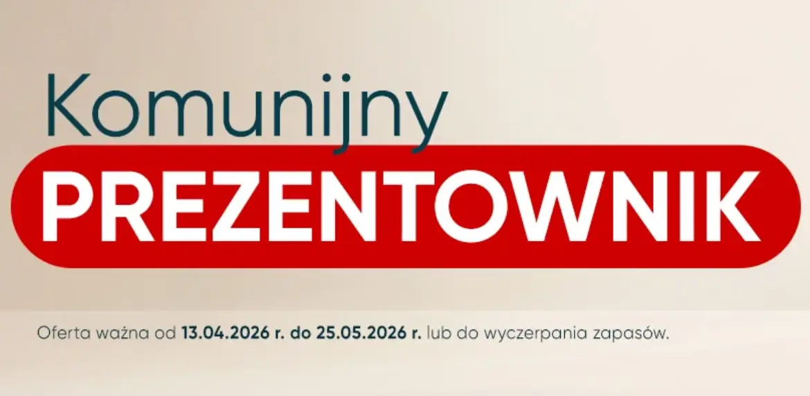 Komunijny prezentownik w Max Elektro