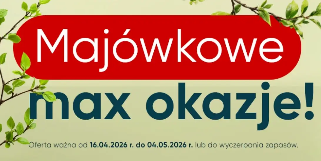 Majówkowe max okazje w Max Elektro