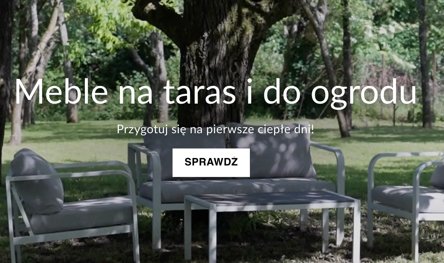 Meble ogrodowe w Edaxo