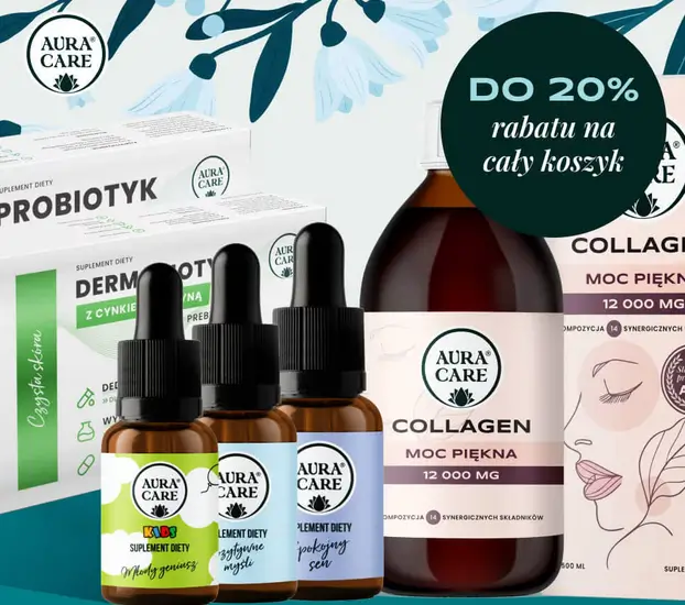 Rabat -20% przy zakupie 6 produktów w Auracare