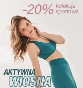 Wiosenna promocja na kolekcję sportową -20% w ofercie Gabriella.pl