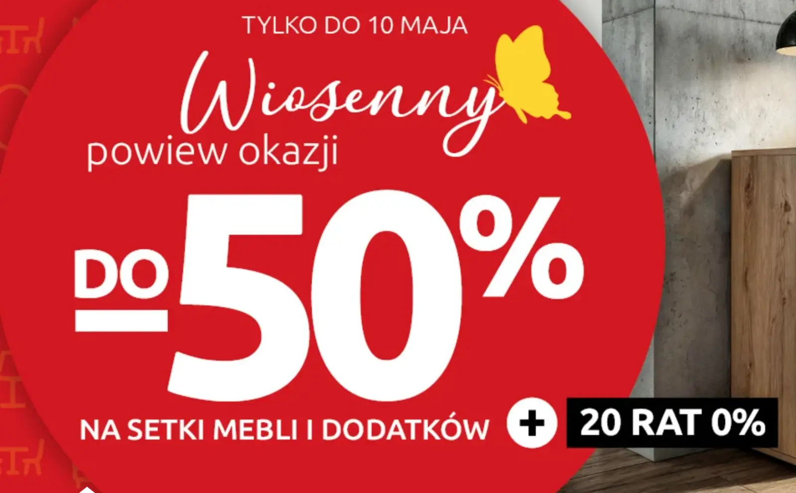 Wiosenny powiew okazji do -50% w Black Red White