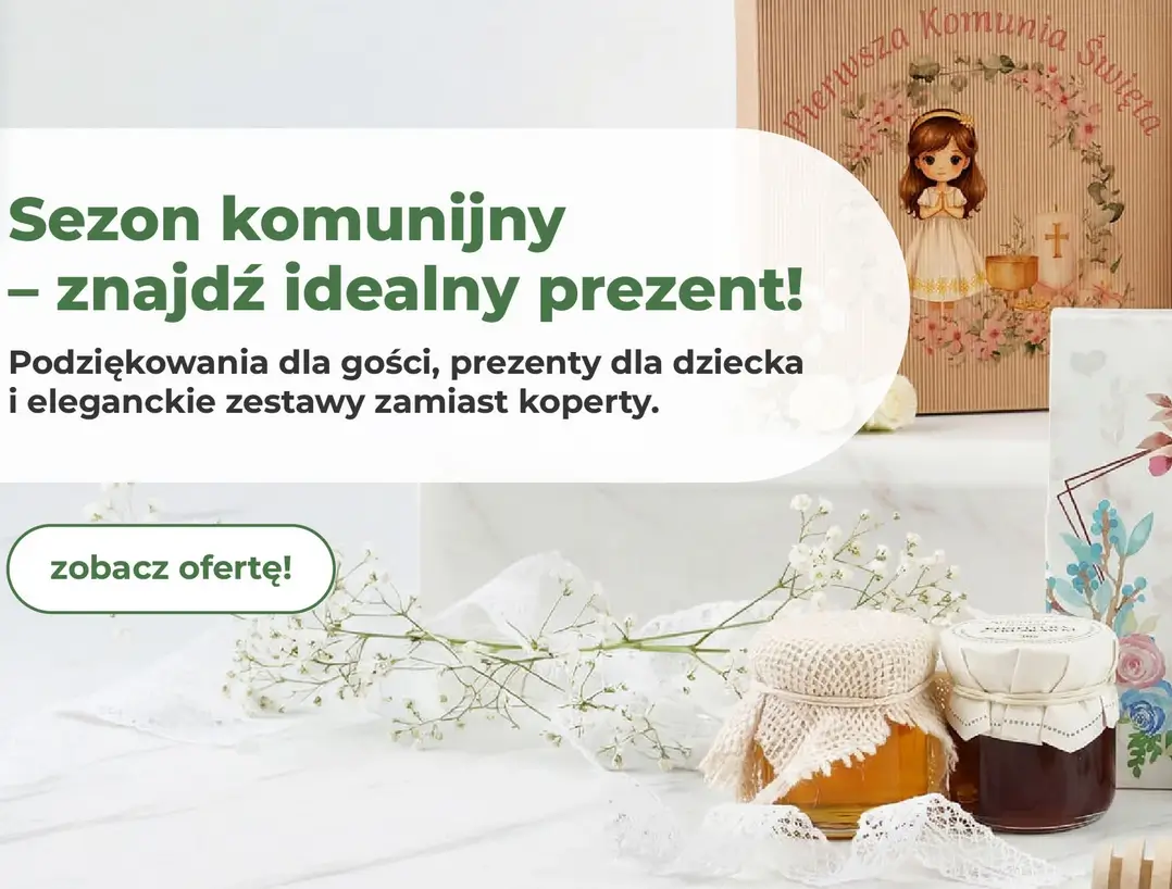 Zestawy komunijne w Green Touch