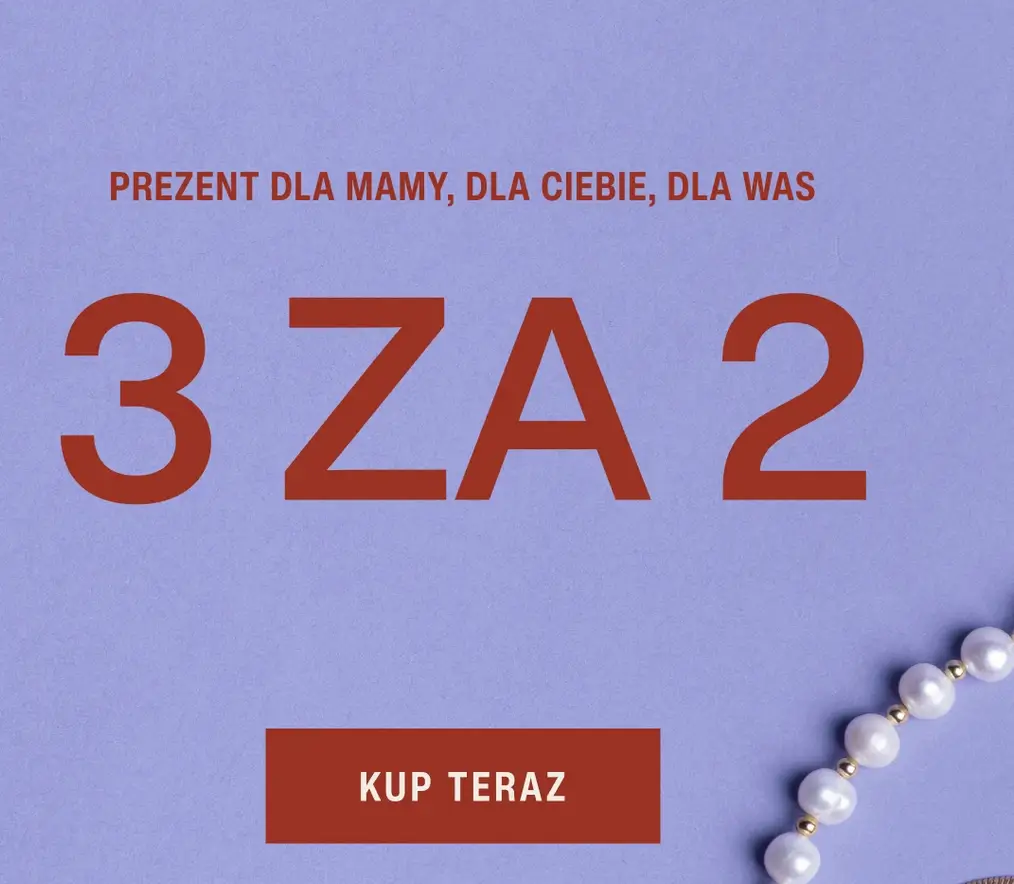 Biżuteria w promocji 3 za 2 w Ania Kruk