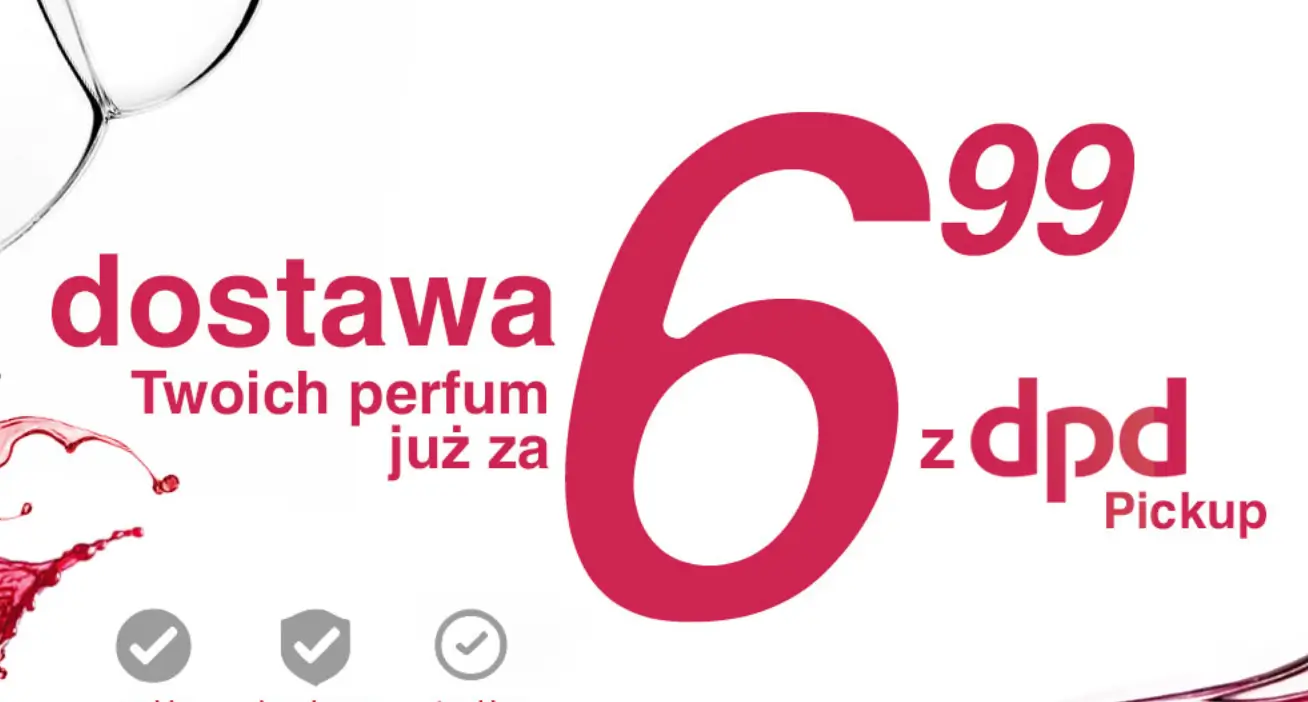 Dostawa DPD już od 6,99zł
