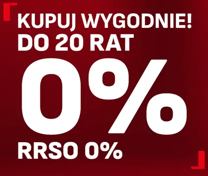 Kupuj wygodnie do 20 rat 0% przy zakupach za min. 500 zł w Tefal