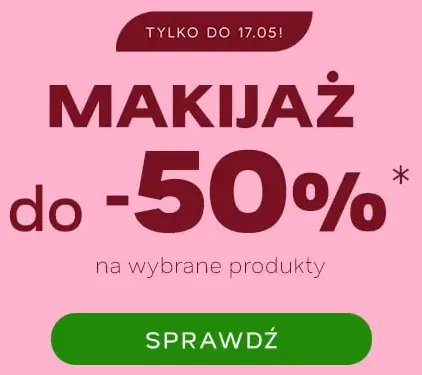 Makijaż ze zniżkami do -50% w ofercie Drogeria Natura