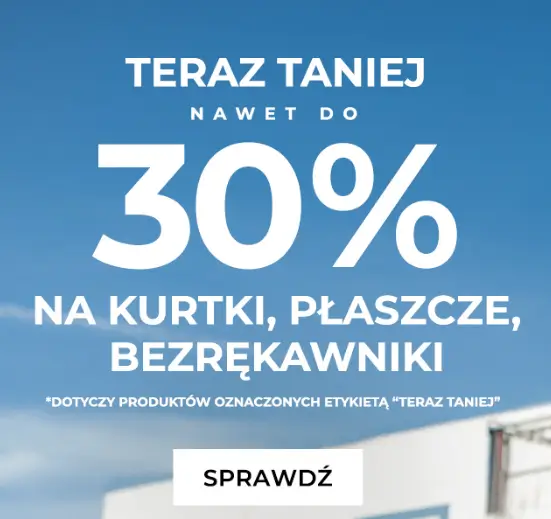 Nawet -30% na kurtki, płaszcze, bezrękawniki w Volcano