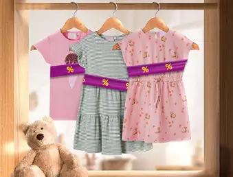 Odzież dziecięca z rabatem -30% przy zakupie 5 produktów w Vida XL
