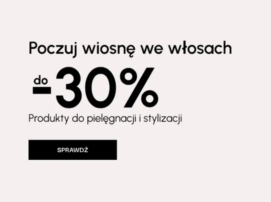 Produkty do pielęgnacji i stylizacji włosów 30% taniej w Cocolita