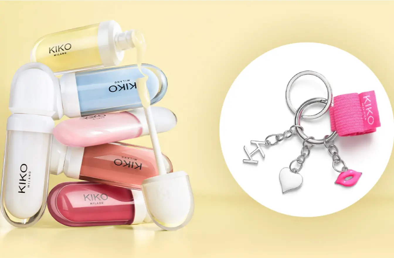 Przy zakupie dwóch produktów marki Kiko Milano - brelok za 1 grosz 