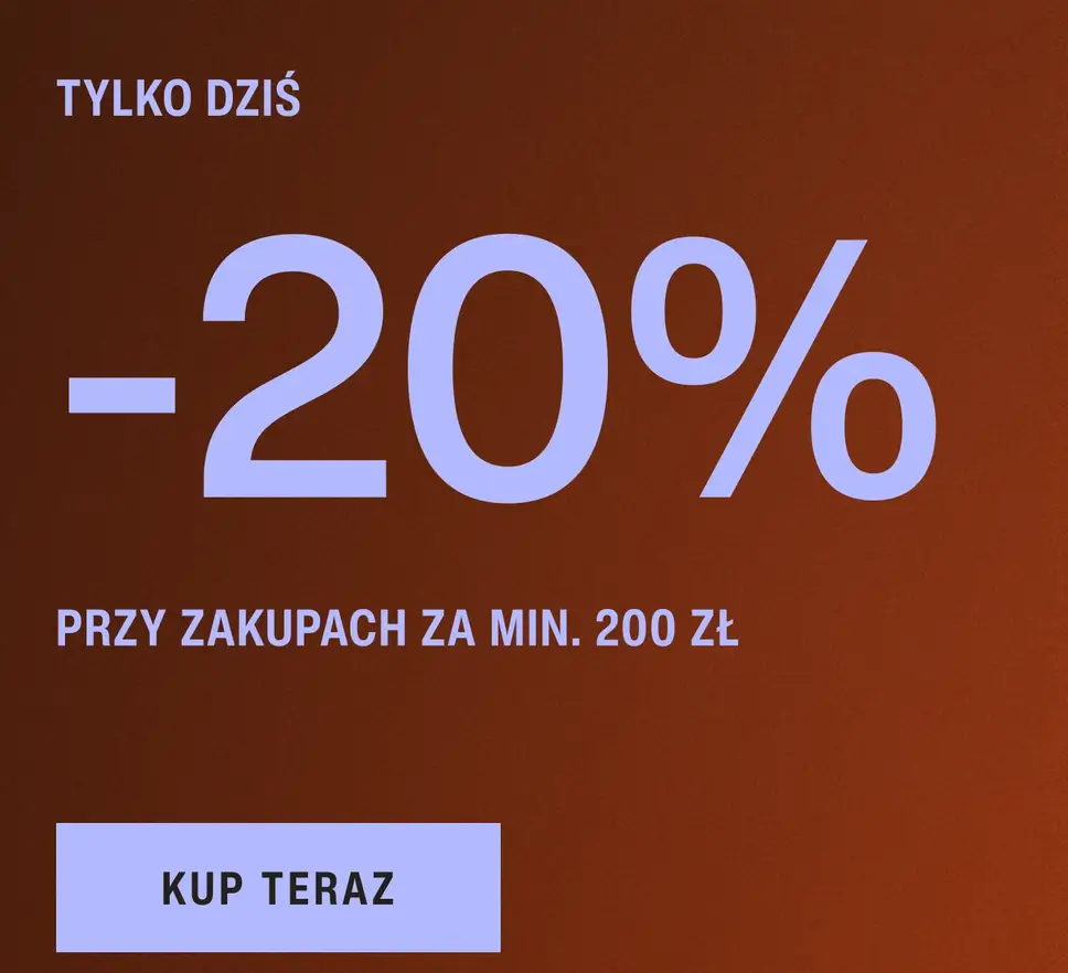 Rabat 20 zł przy zakupach za min. 200 w Ania Kruk