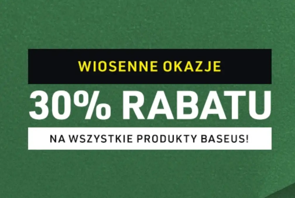 Wiosenna wyprzedaż w Baseus