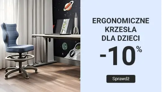 Zniżka -10% na ergonomiczne krzesła dla dzieci w Smyku