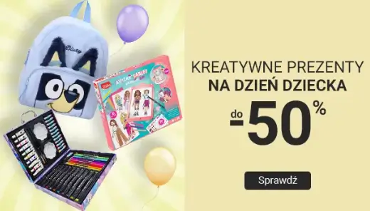 Zniżki do -50% na kreatywne prezenty na Dzień Dziecka w Smyku