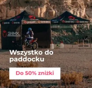 Zniżki do -50% na wszystko do paddocku w 24MX