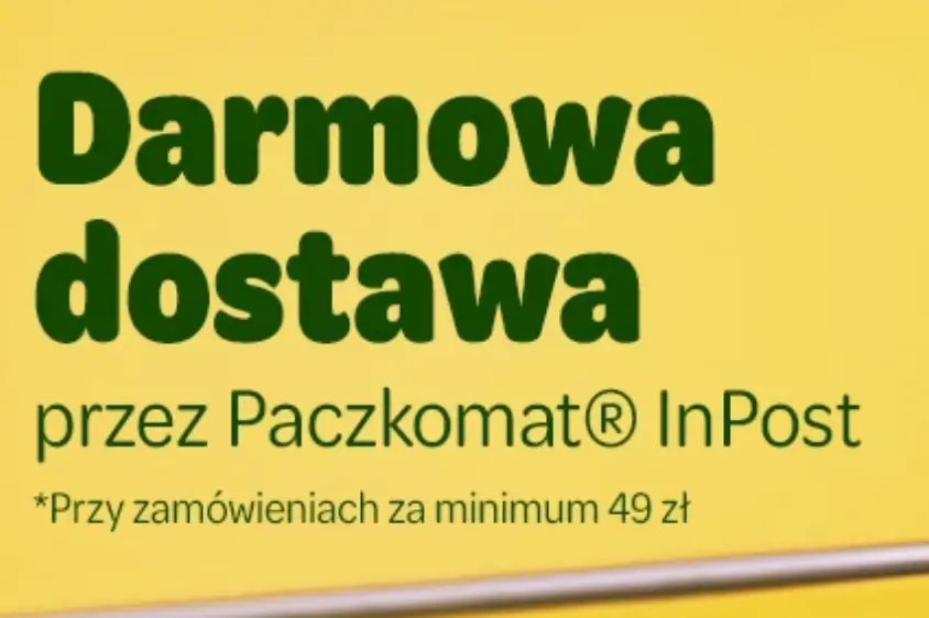 Zrób zakupy za min. 49 zł i ciesz się darmową dostawą przez Paczkomat InPost