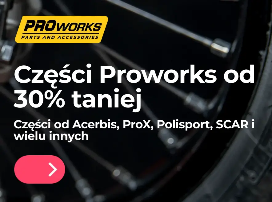 Części Proworks od 30% taniej w 24MX