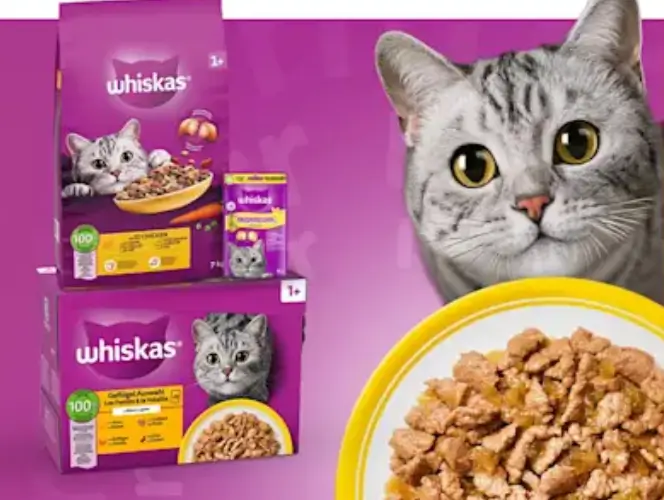 Karma dla kota Whiskas 20% taniej w Zooplus