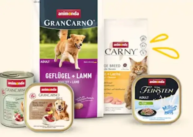 Karma dla psa  Animonda 15% taniej w Zooplus