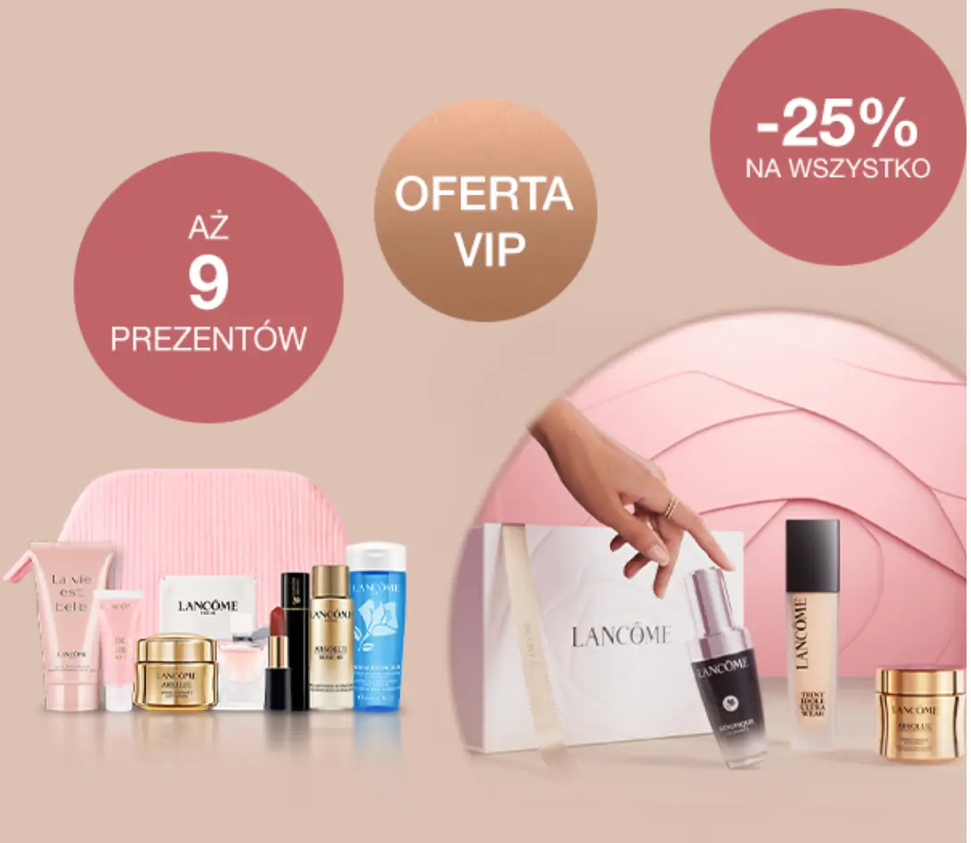 Lancôme -25% na wszystko z kodem rabatowym