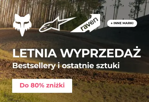 Letnia wyprzedaż do -80% na bestsellery i ostatnie sztuki w 24MX