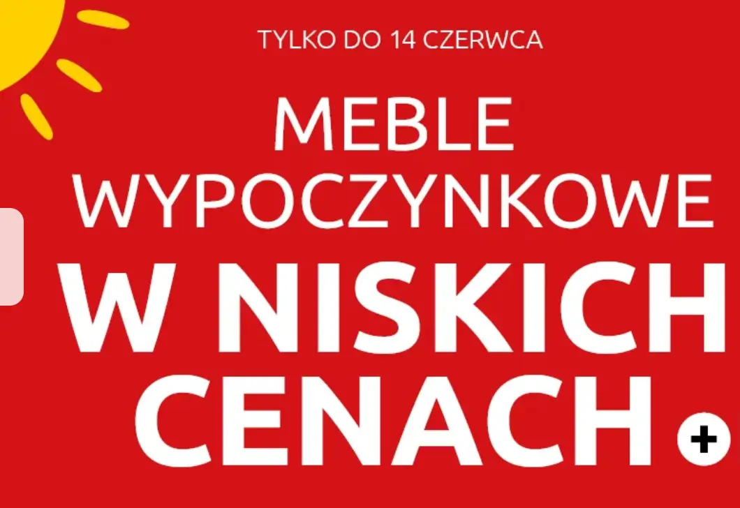 Meble wypoczynkowe w niskich cenach w Black Red White