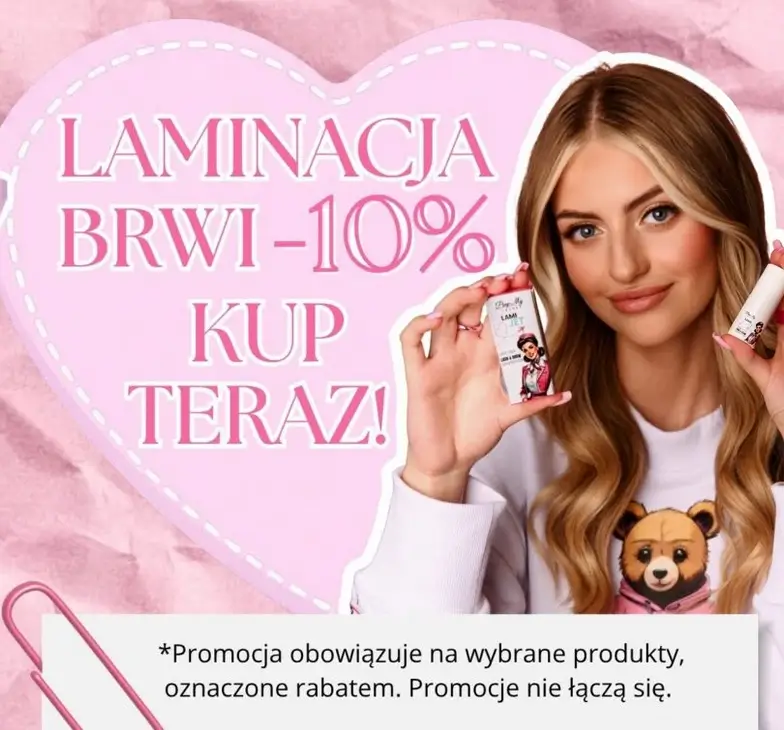 Produkty do laminacji brwi 10% taniej w Pimp My Lashes