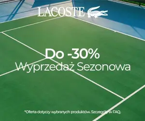 Wyprzedaż sezonowa do -30% w Lacoste