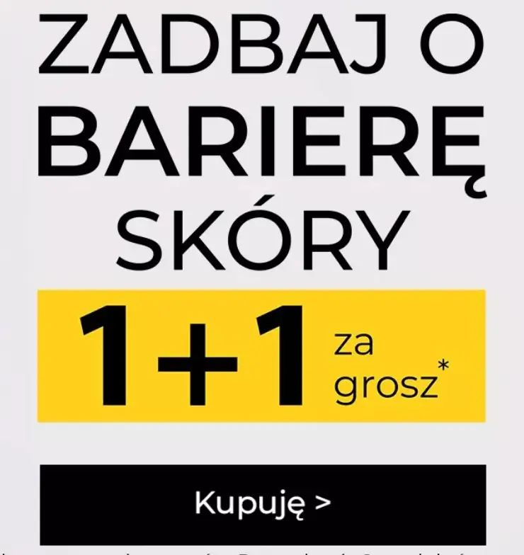 Zadbaj o barierę skóry za promocja 1 + 1 za grosz w Bielenda House Of Beauty