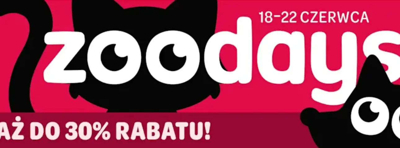 Zoodays z rabatami do -30% w Zooplus