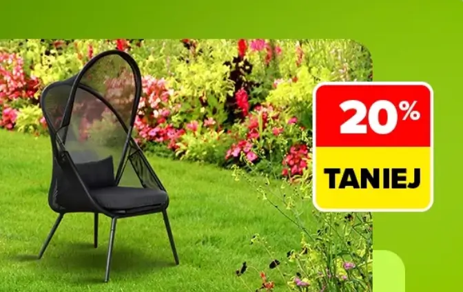 Zyskaj 20% rabatu na meble ogrodowe w Carrefour