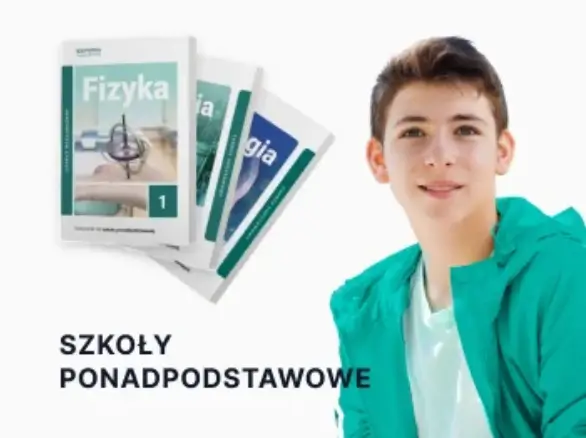  Podręczniki do liceum i technikum w księgarni Operon