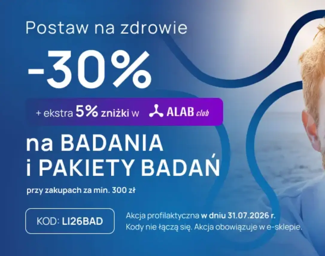 ALAB: -30% na badania i pakiety z kodem rabatowym