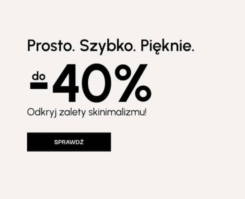 Cocolita – skinimalizm, promocje do 40% na pielęgnację