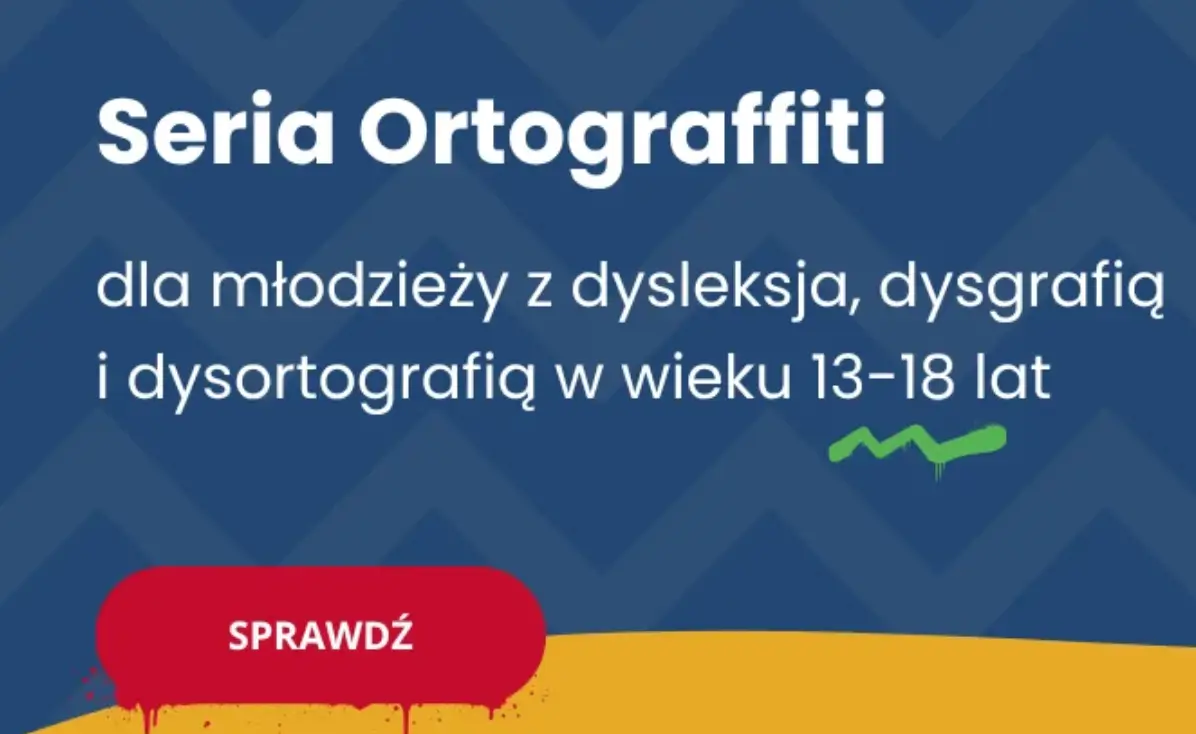 Ćwicz ortografię z serią Ortograffiti w księgarni Operon