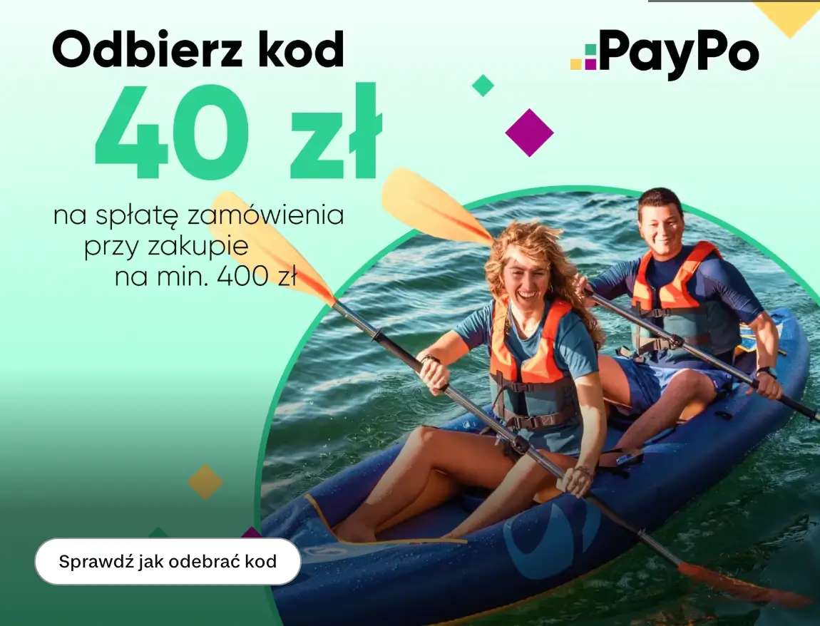 Decathlon: 40 zł rabatu z PayPo od 400 zł