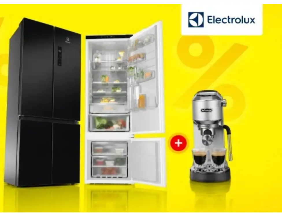 Ekspres za 1 zł do lodówki Electrolux w Media Expert