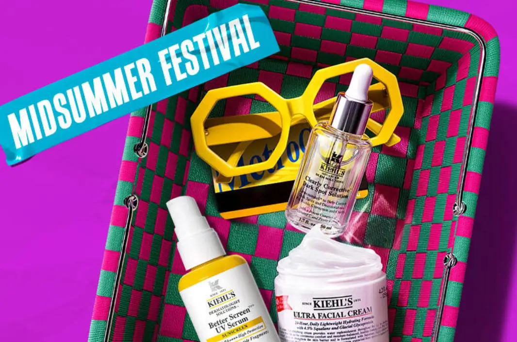 Kiehl's: 60 zł zniżki od 299 zł lub 100 zł od 399 zł + 5 miniatur