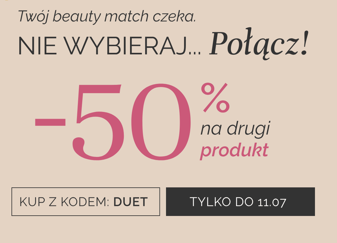 Kod rabatowy -50% na drugi produkt w MyBestPharm