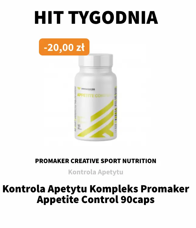 Kontrola Apetytu Kompleks Promaker Appetite Control 20 zł taniej w Świat Supli