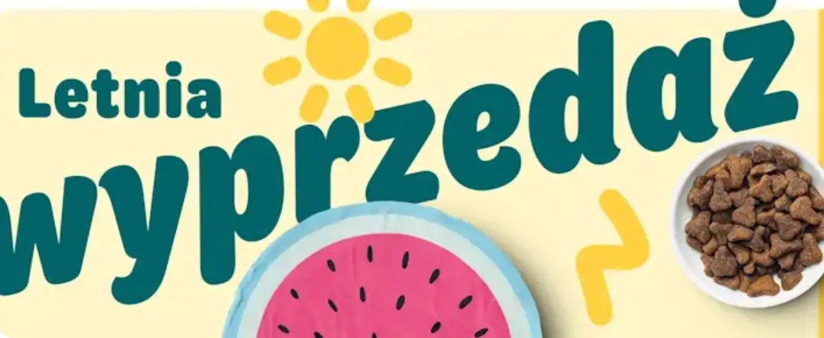 Letnia wyprzedaż Zooplus - oszczędzaj nawet do 25%
